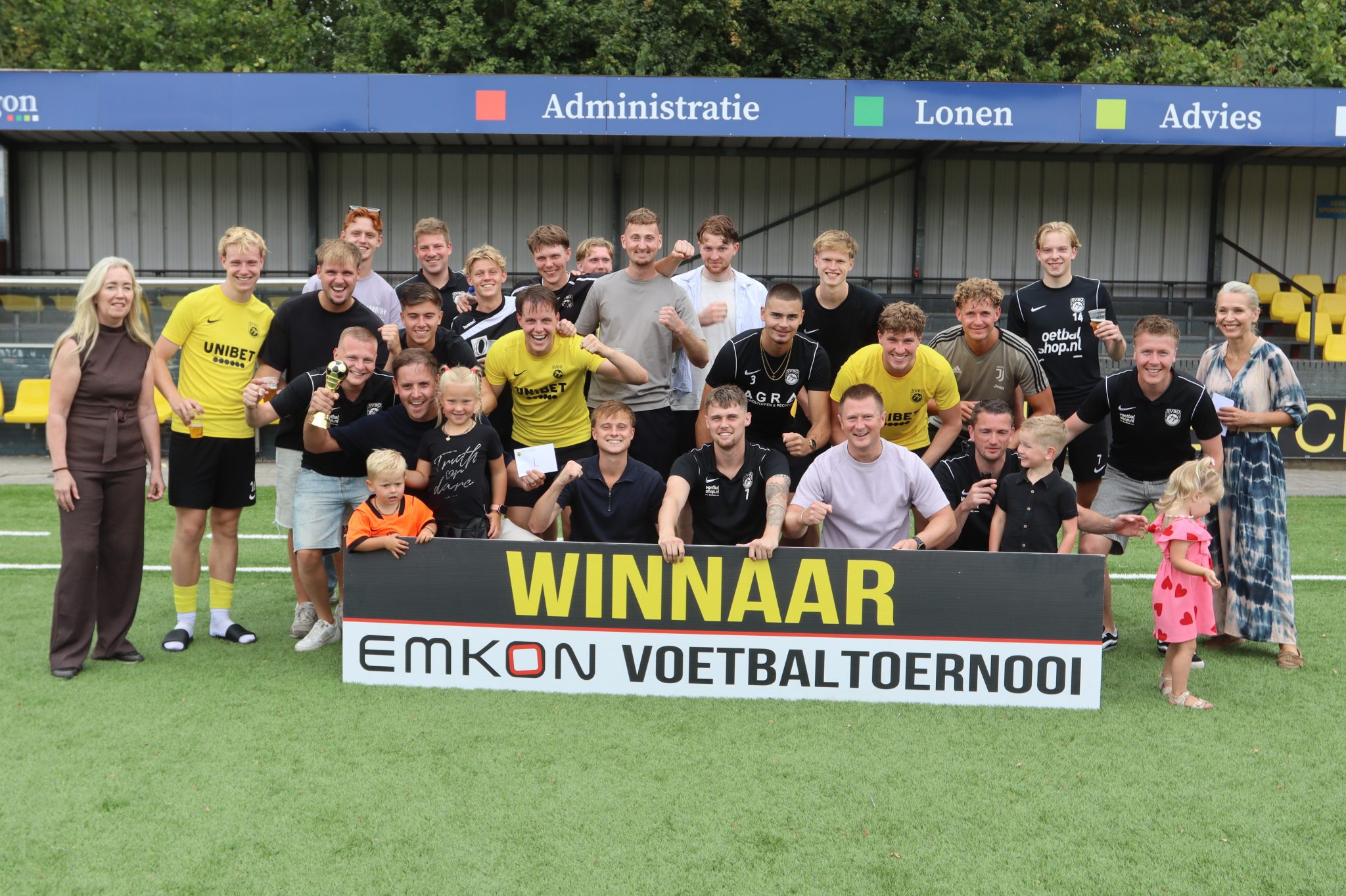 Twedo, SVBO zat en EHS'85 winnaars EMKON Toernooi